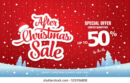 Christmas sale banner