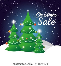 christmas sale banner background