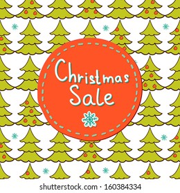 Christmas sale card