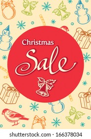 Christmas sale card