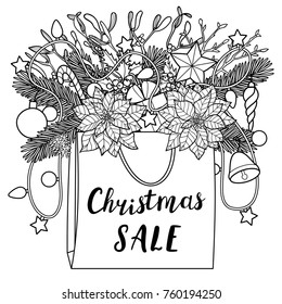 Christmas Sale Composition