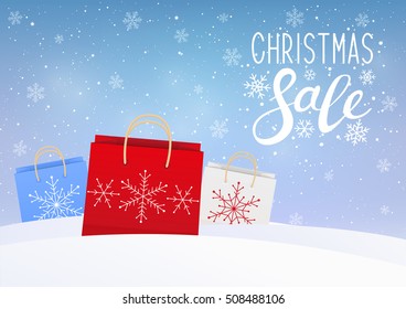 Christmas sale concept for Your design 