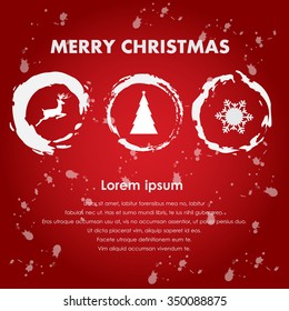 Christmas sale design template