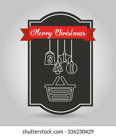 christmas sale design, vector illustration eps10 graphic 