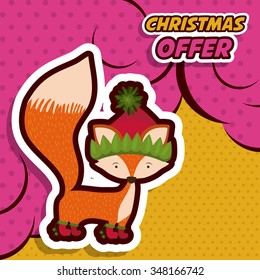 christmas sale design, vector illustration eps10 graphic 