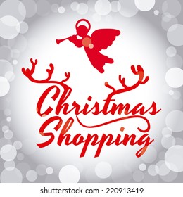 christmas sale graphic design , vector illustration