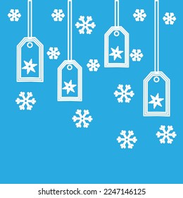 Christmas sale icon, Christmas concept, vector illustration