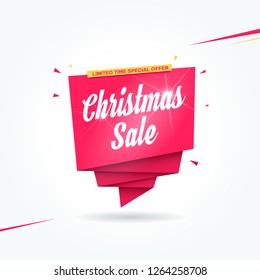 Christmas Sale Label