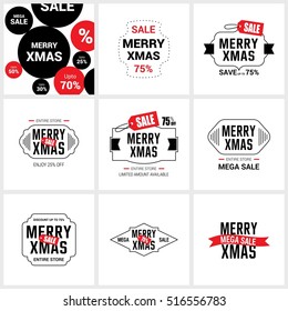 Christmas Sale Label set