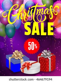 Christmas Sale Lettering 1