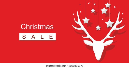 Christmas sale. Merry Christmas and Happy New Year cards.