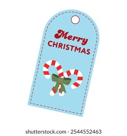 Christmas Sale and New Year Gift Tags, Label. Gift Shopping
