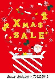 Christmas sale poster