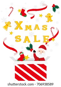 Christmas sale poster