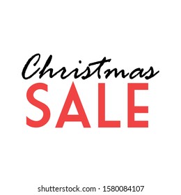 Christmas Sale Season. Xmas design template.