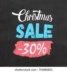 Christmas Sale Sign