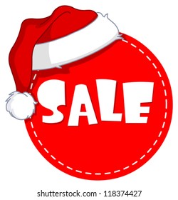 Christmas sale tag
