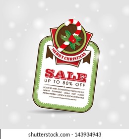 Christmas Sale Tag