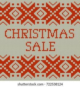 Christmas sale template banner. And also includes EPS 10 vector