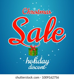 Christmas sale vector