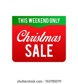Christmas sale vector - Shutterstock ID 763785079