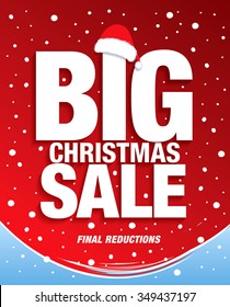 Christmas sale. Vector banner