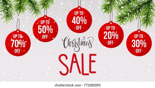 Christmas sale,vector illustration