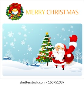 Christmas santa