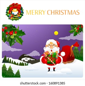 Christmas santa