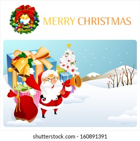 Christmas santa