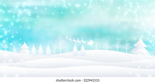 Christmas Santa background