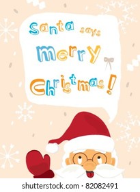 christmas Santa card design001