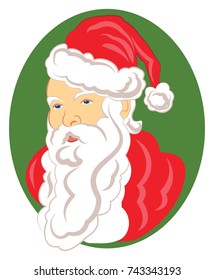 Christmas Santa Claus Cameo