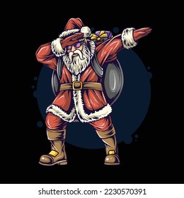 Navidad Santa Claus Dabbing Dance