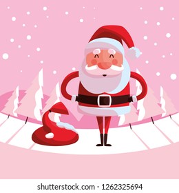 Christmas santa claus design