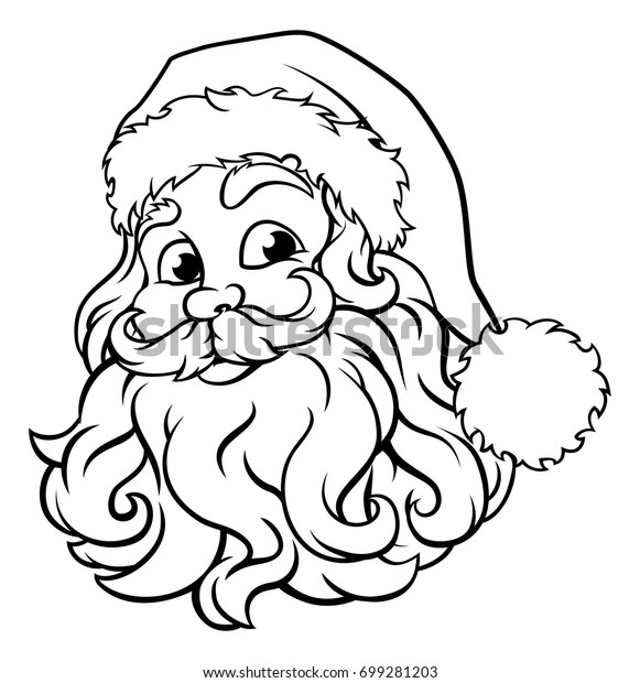 Christmas Santa Claus Illustration Vintage Woodcut Stock Vector ...