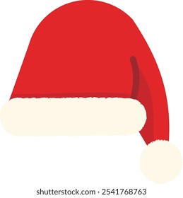 christmas santa claus red hat christmas cute card poster merry winter holly holiday
