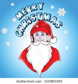 Christmas Santa Claus vector illustration