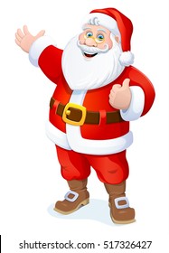 Christmas. Santa Claus. Vector illustration