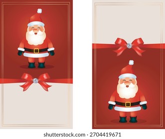 Navidades de Vector de Santa Claus  