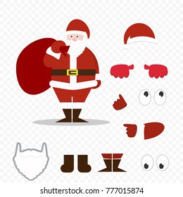 Christmas santa clause vector