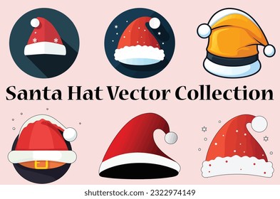 Christmas Santa hat vector. Santa Hat Illustration