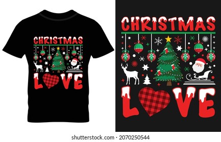 christmas, santa, t shirt design 2021