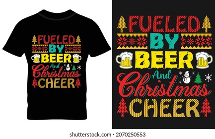 christmas, santa, t shirt design 2021