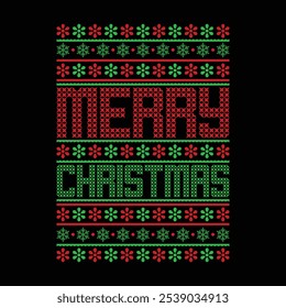 Christmas Santa T-shirt Design Vector