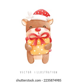 Christmas Santa, Christmas vector illustration