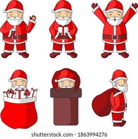 Amigos de Navidad - Ilustración vectorial