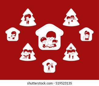 Christmas scenes
