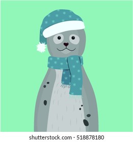 Christmas seal.