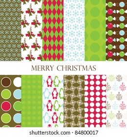 christmas seamless abstract backgrounds